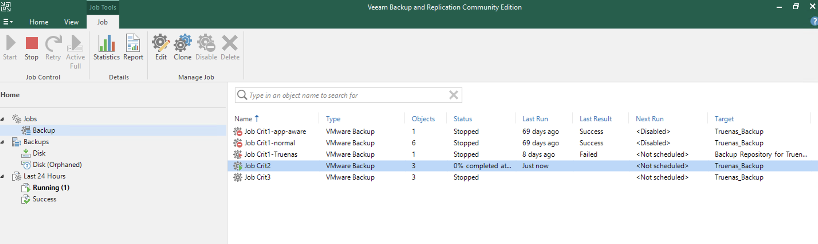 Capture Veeam 2