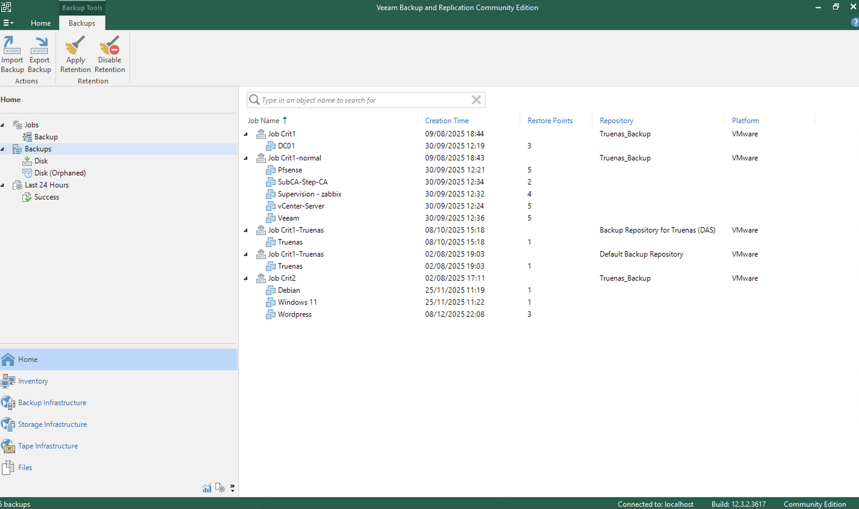 Capture Veeam 3